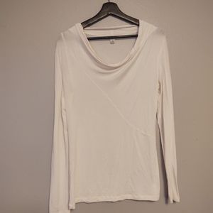White long-sleeve Banana Republic shirt